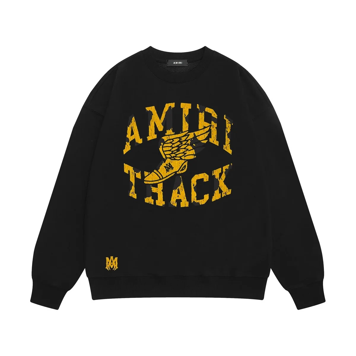 Amiri AMIRI TRACK Black Sweatshirt