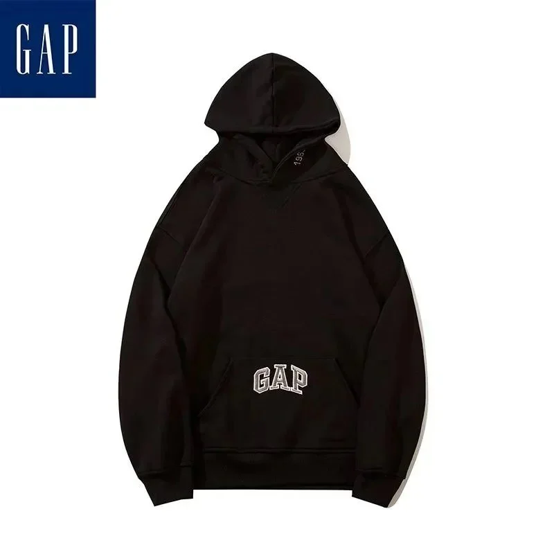 GAP Black Logo Hoodie Sweatshirt