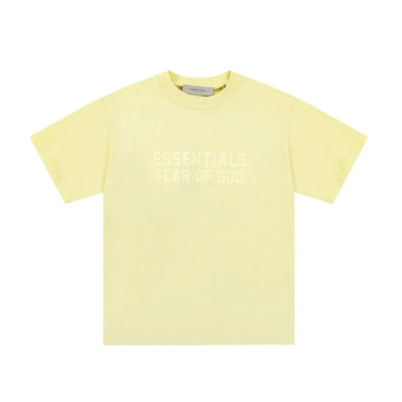 Fear of God Essentials 'Fear of God' Yellow T-Shirt