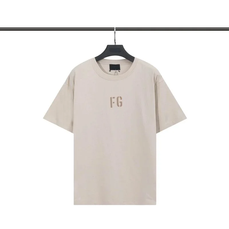Fear of God Essentials FG Beige T-Shirt