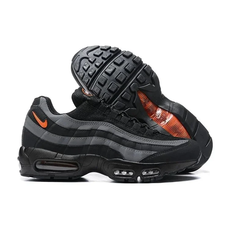 Nike Air Max 95 Triple Black Orange Sneakers