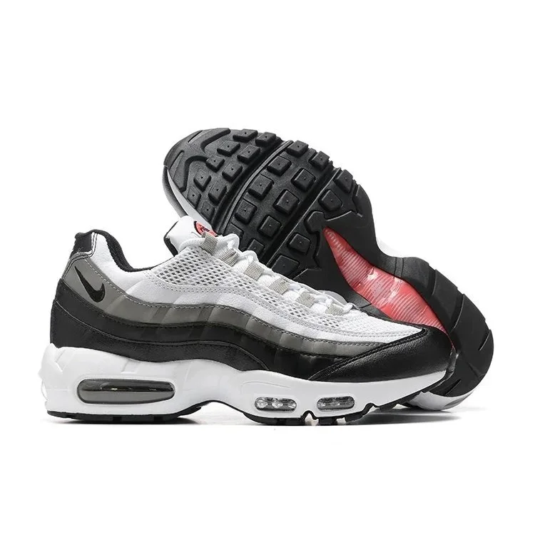 Nike Air Max 95 Sail/Black/University Red Sneakers