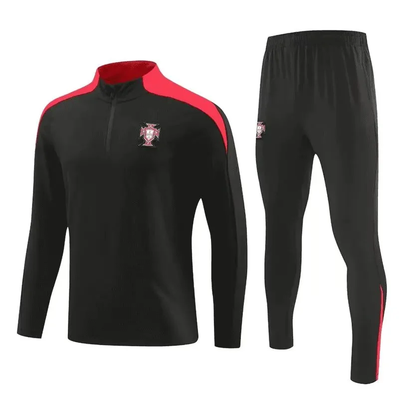 Black & Red Portugal Training Suit