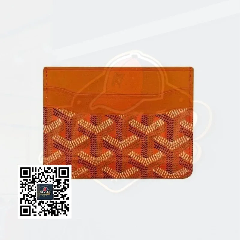Goyard YARD Card Holder Orange