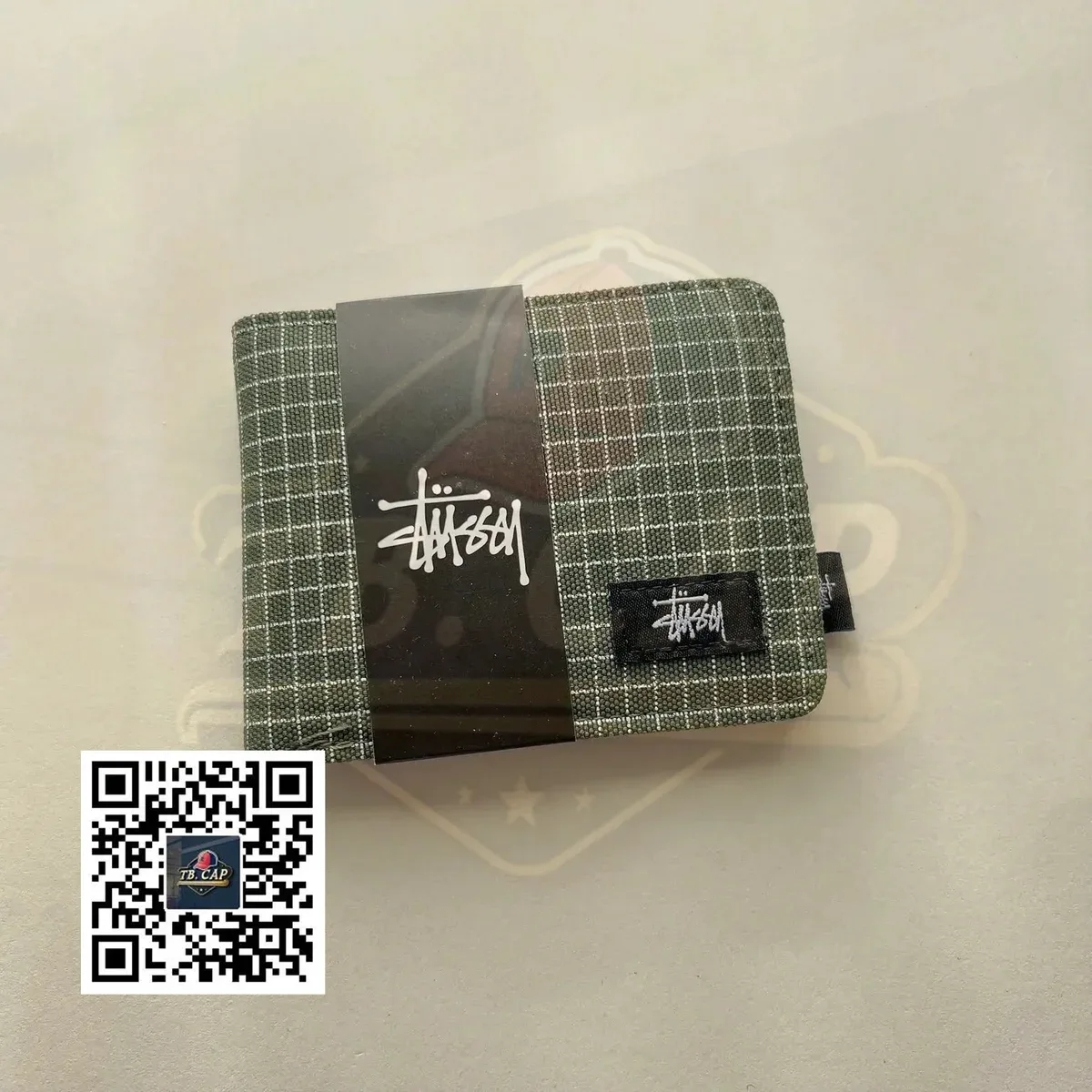 Stussy Stüssy Grid Pattern Wallet