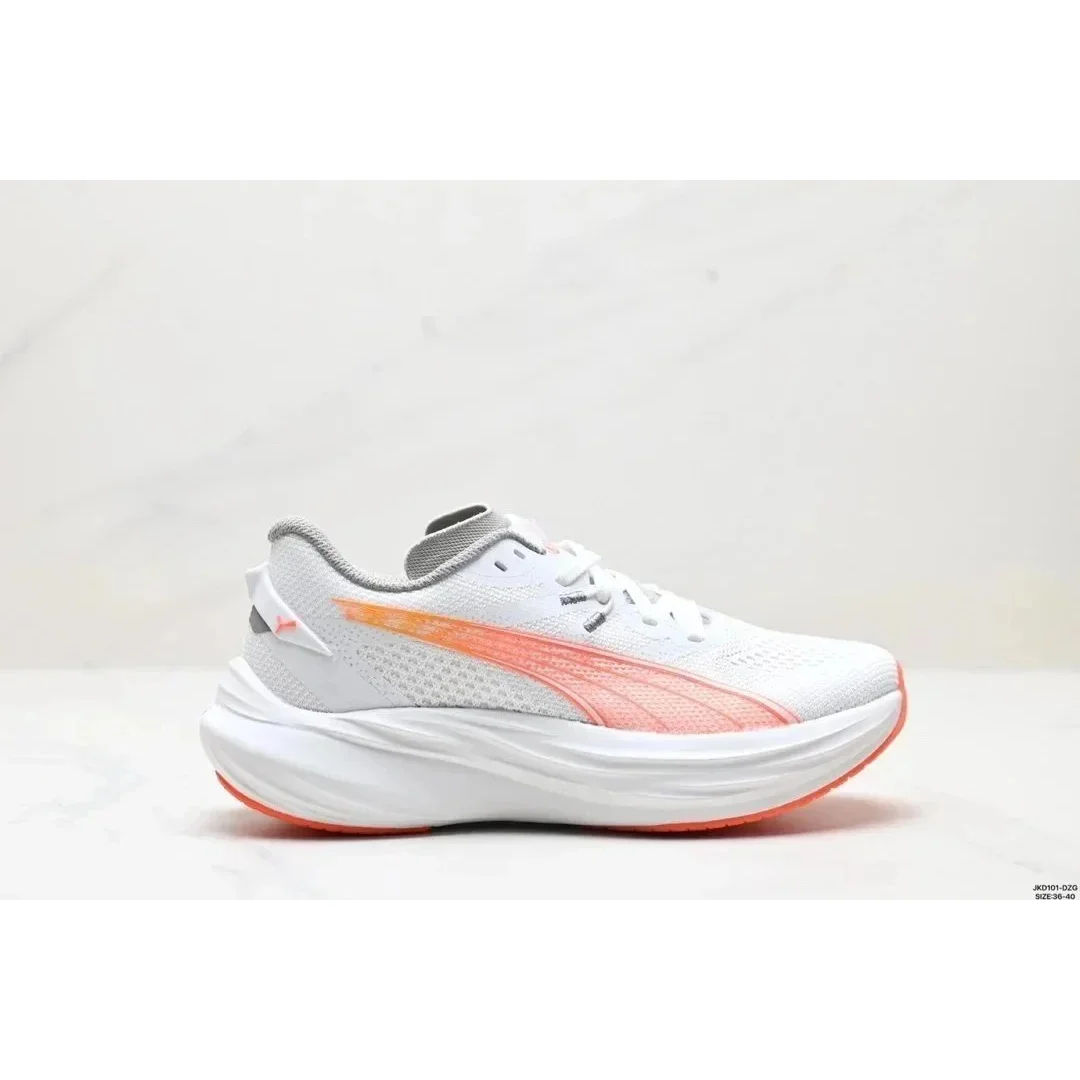 Puma Deviate Nitro 2 White Orange Sneakers