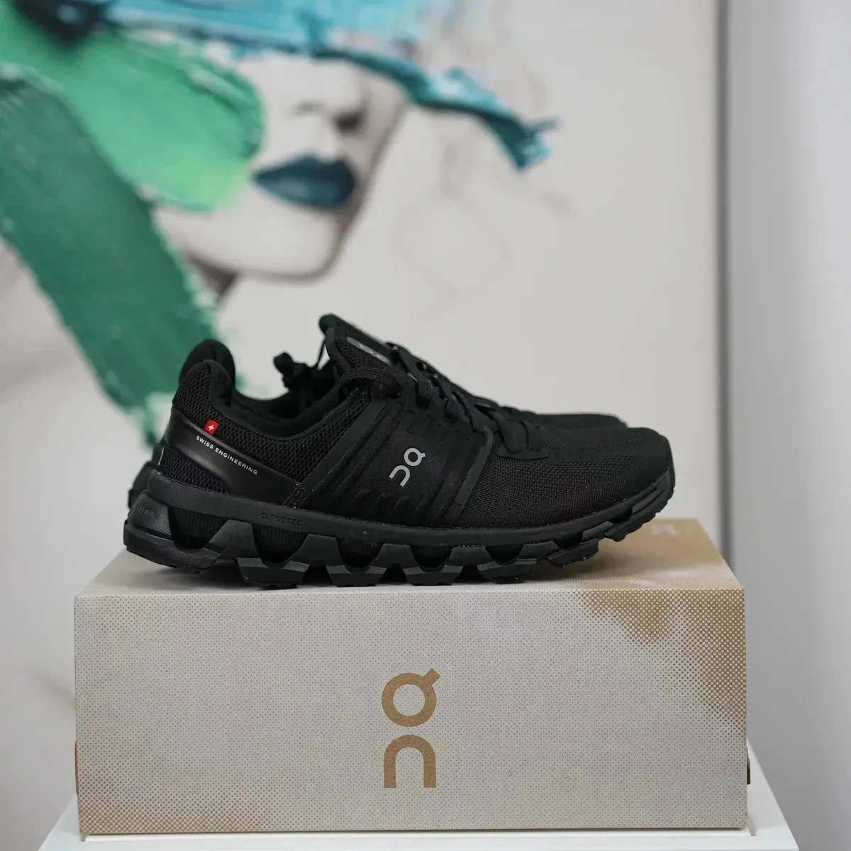 On Running Cloud Cloudmonster Black Sneakers
