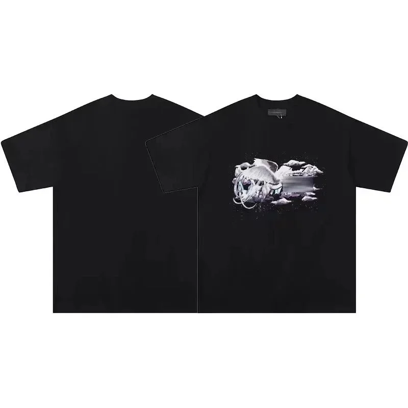 Black White Bird 002 Graphic T-Shirt