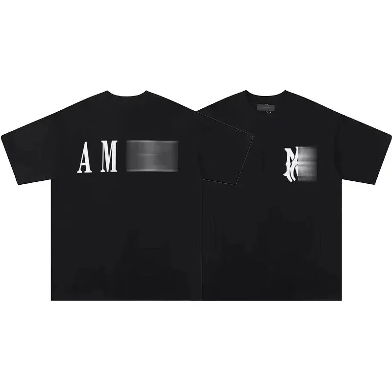 Amiri AM Logo Black T-Shirt