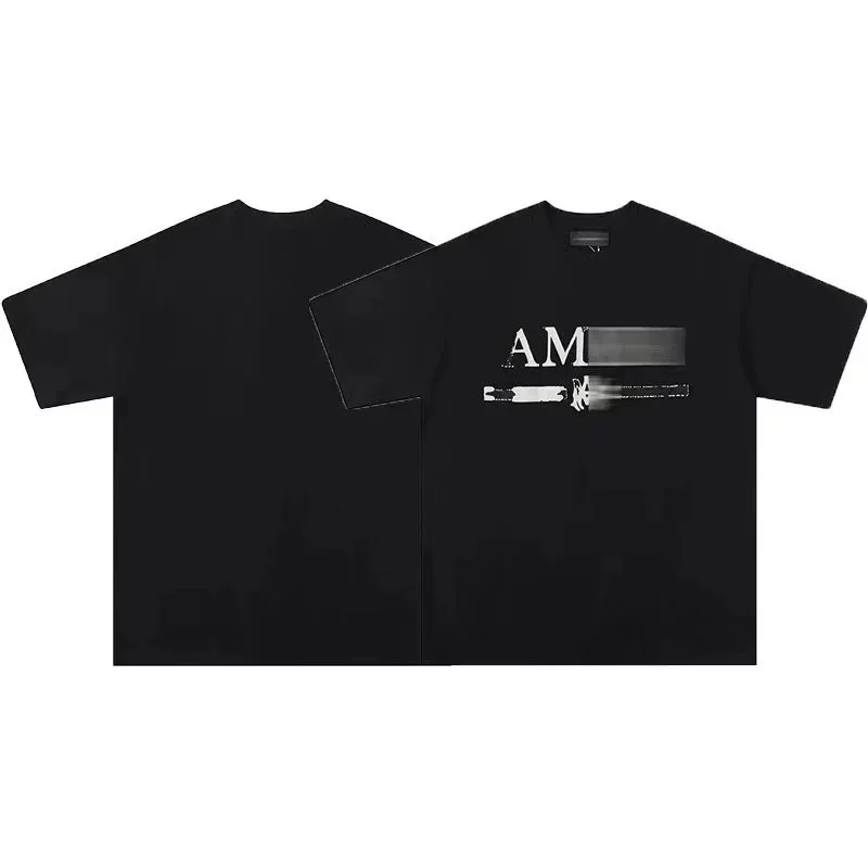 Amiri AMRI Black White Stripe T-Shirt