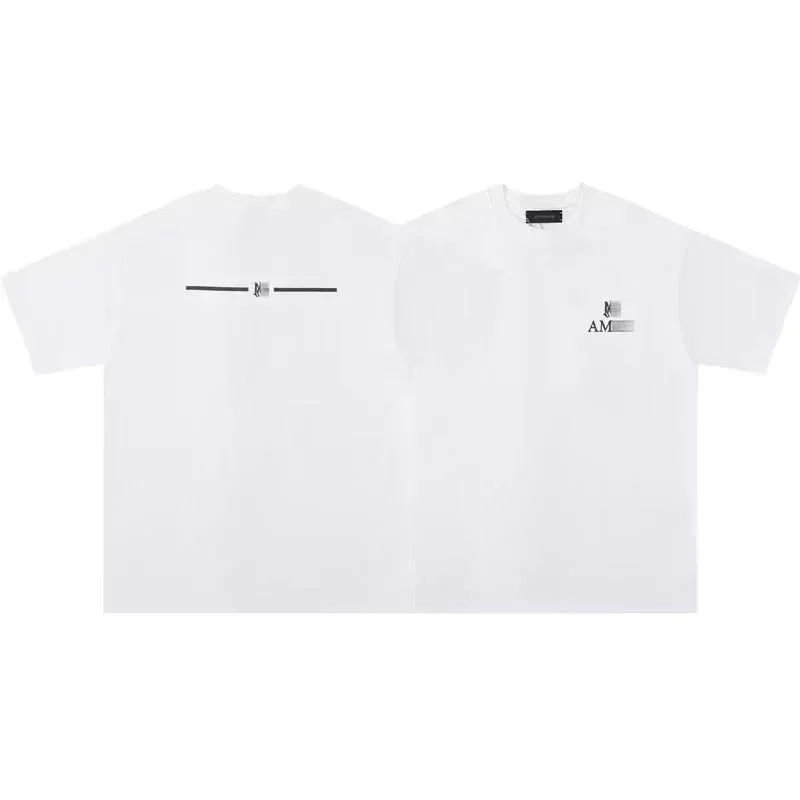 Alexander McQueen Oversized AM White T-Shirt