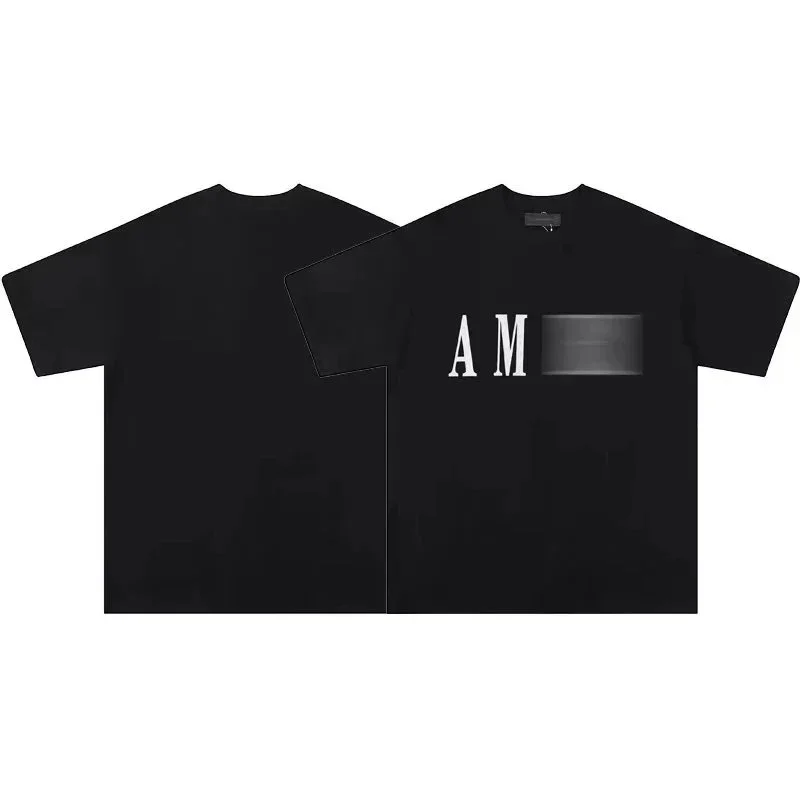 Amiri AMRI AM002 Black White Letter T-Shirt