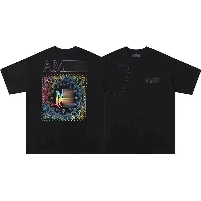 Alexander McQueen AM Black彩方盘002 T-Shirt