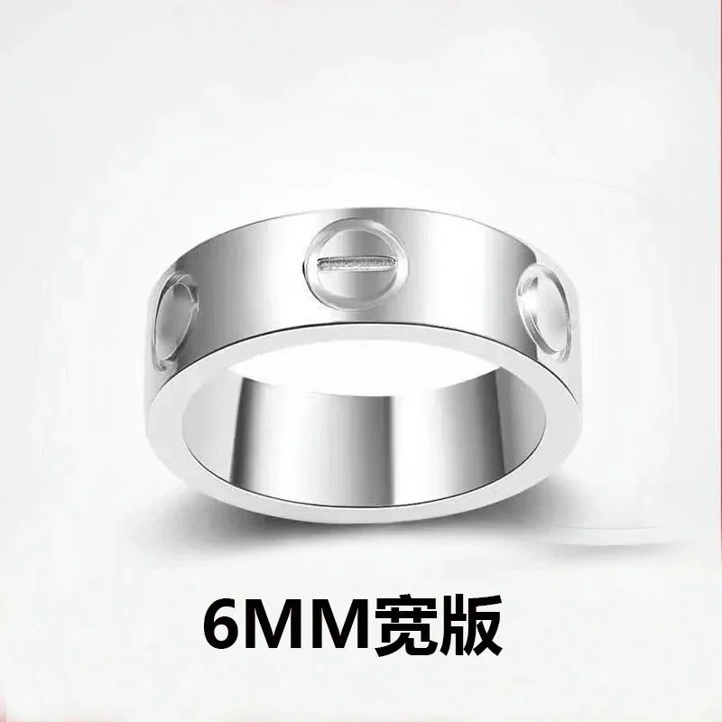 Cartier Love Wide Silver Ring