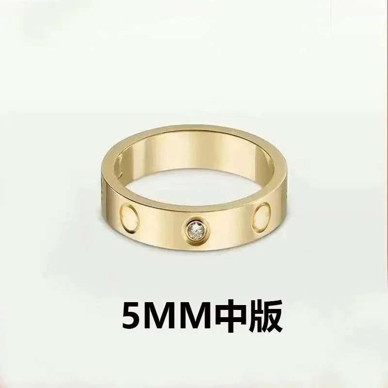 Cartier Love 5MM Medium Gold Ring