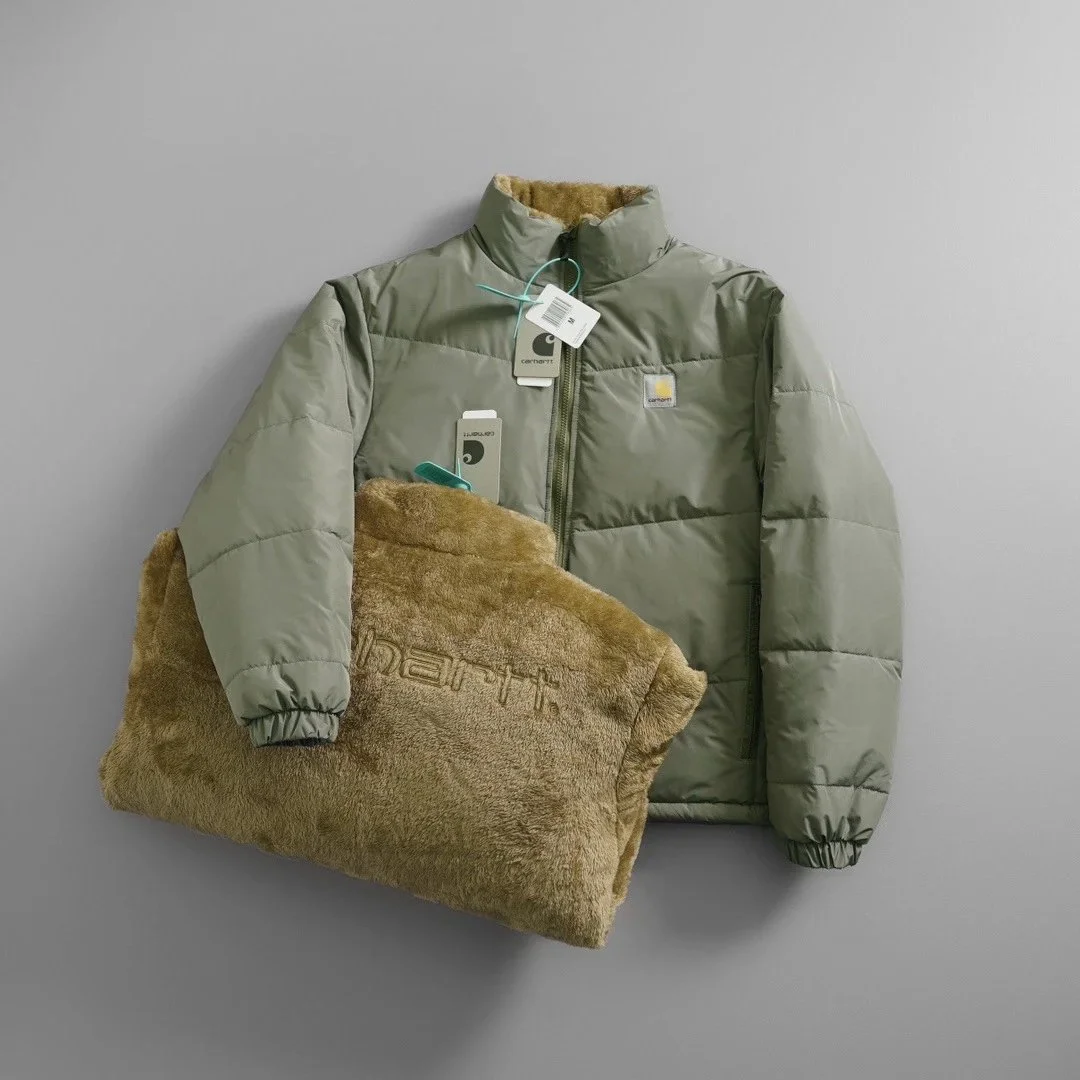 Carhartt Detroit Olive Green Puffer Jacket