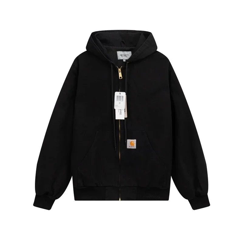Carhartt Detroit Black Hooded Jacket