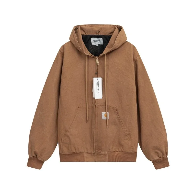 Carhartt Detroit Brown Hooded Jacket