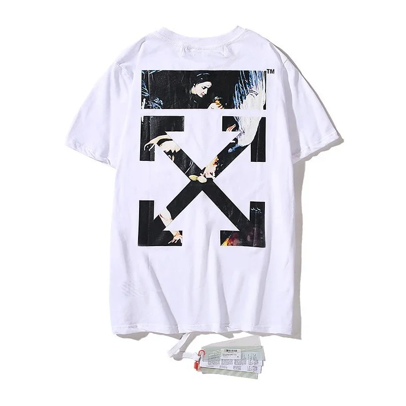 Off-White OW Diagonal White T-Shirt