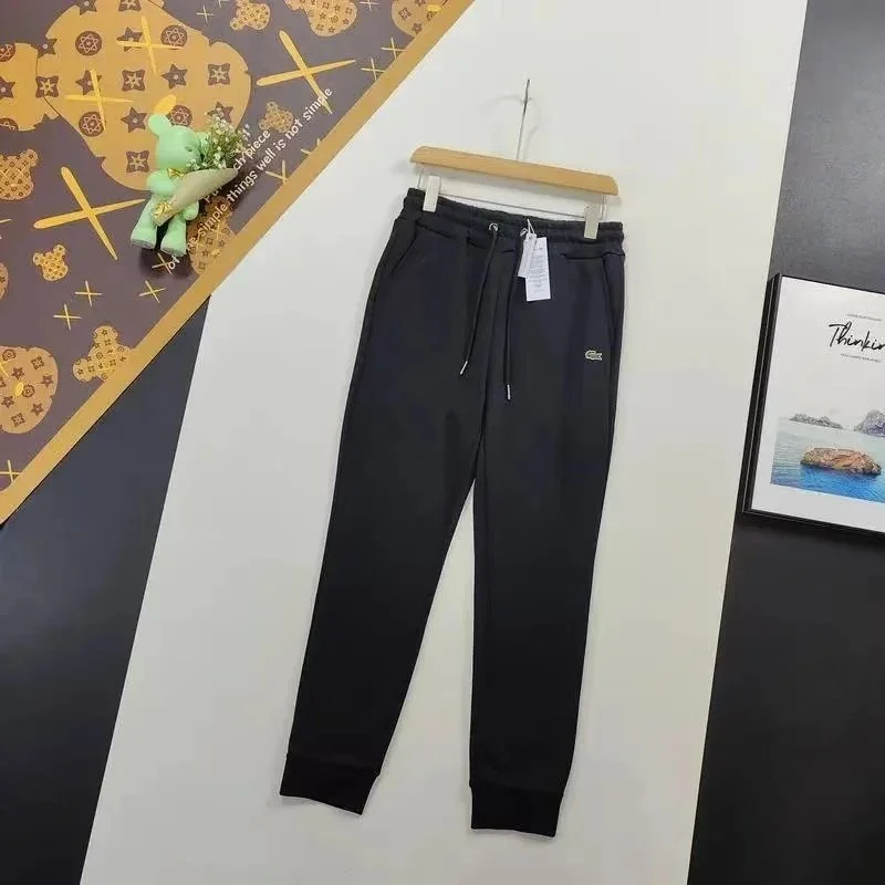 Lacoste Classic Logo Black Sweatpants