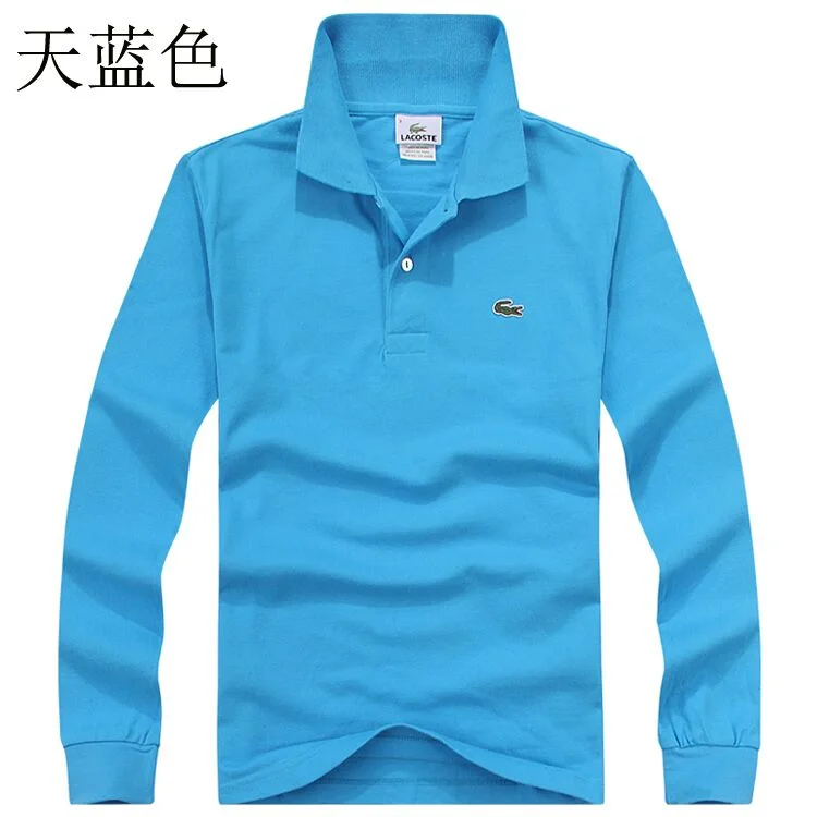 Lacoste Polo7 Long Sleeve Polo Shirt Sky Blue