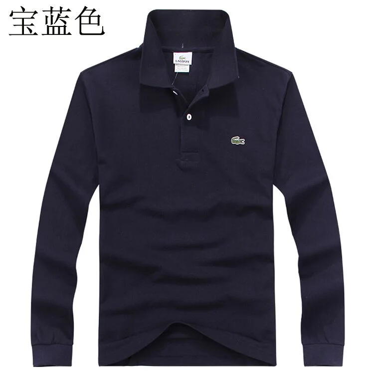 Lacoste Polo12 Navy Long Sleeve Polo Shirt