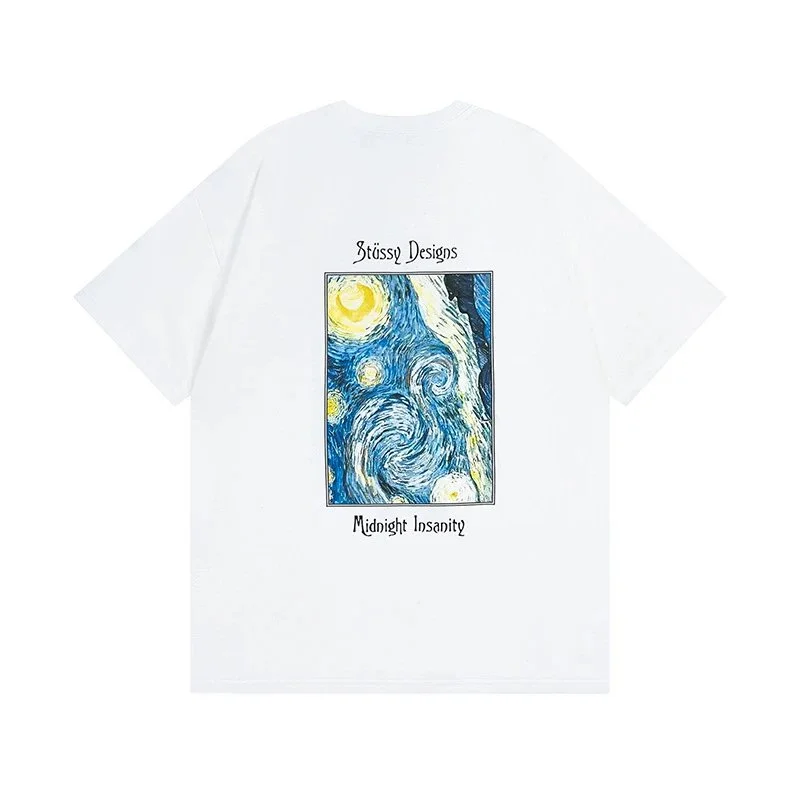 Stüssy Midnight Insanity White T-Shirt