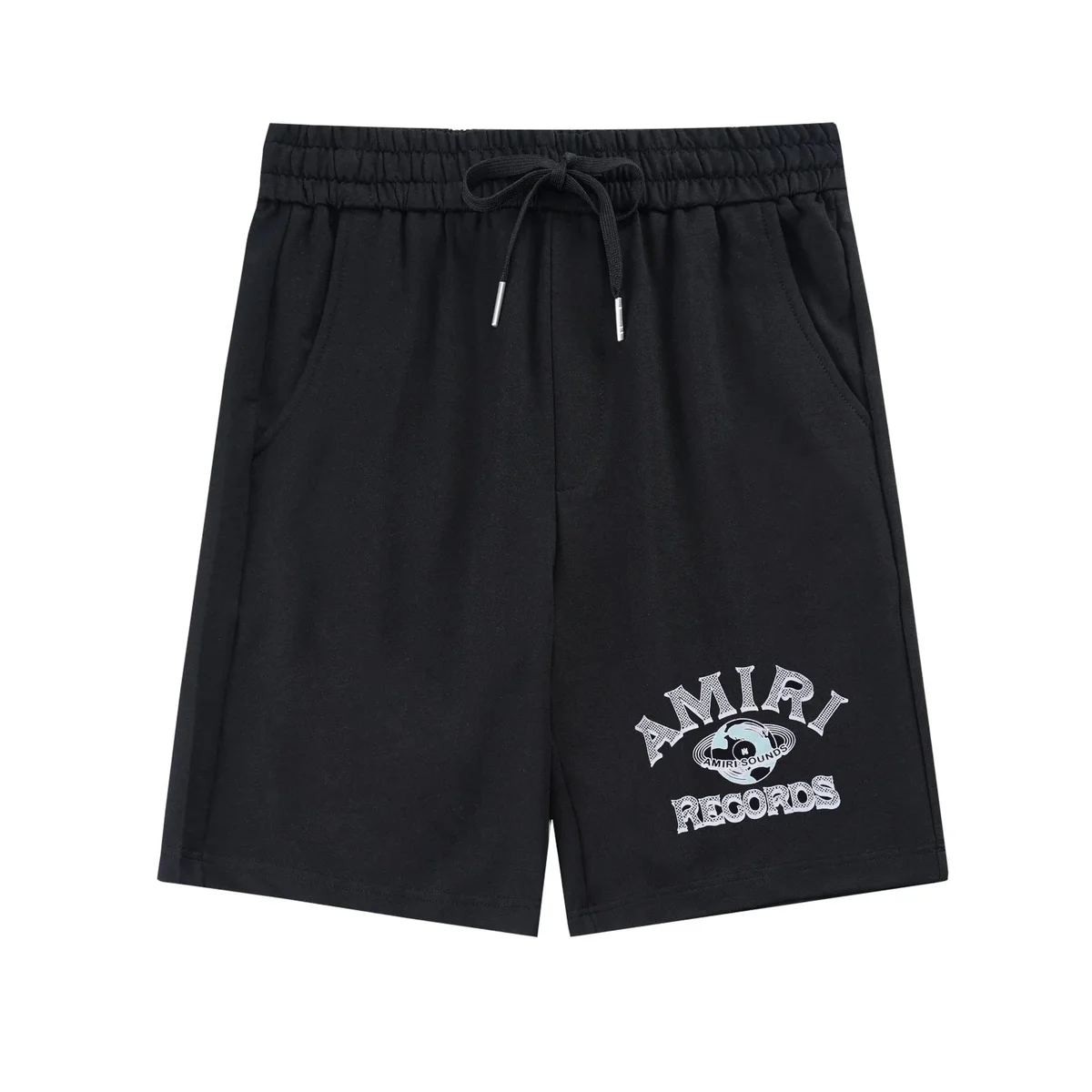 Amiri 728 Black Records Shorts