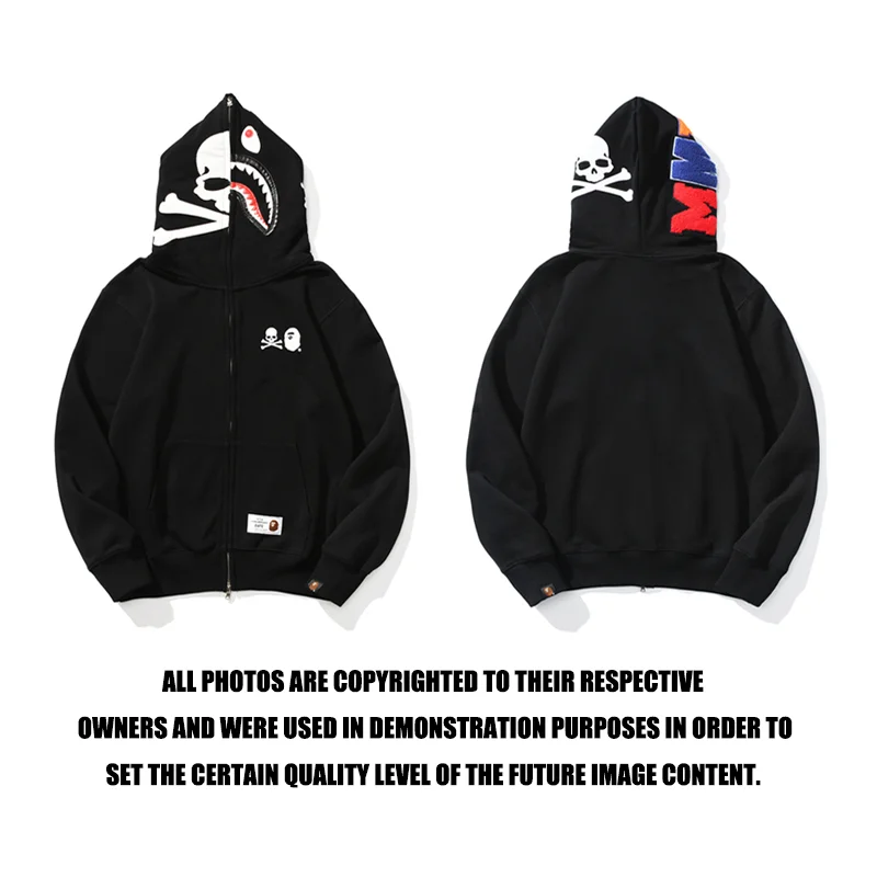 A Bathing Ape BAPE STA Black Hoodie