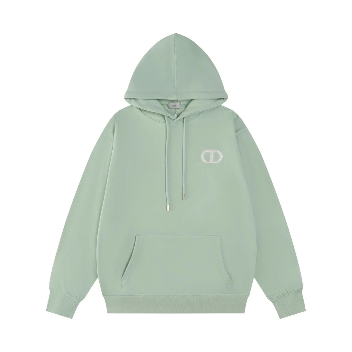 Dior Classic Logo Mint Green Hoodie