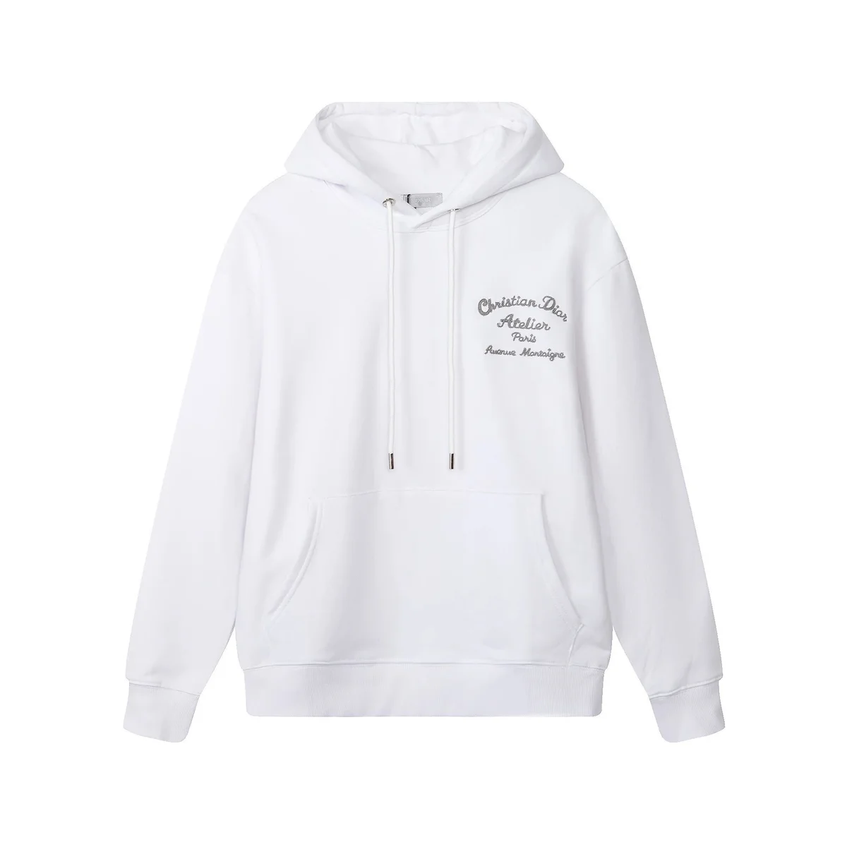 Christian Dior White Atelier Hoodie