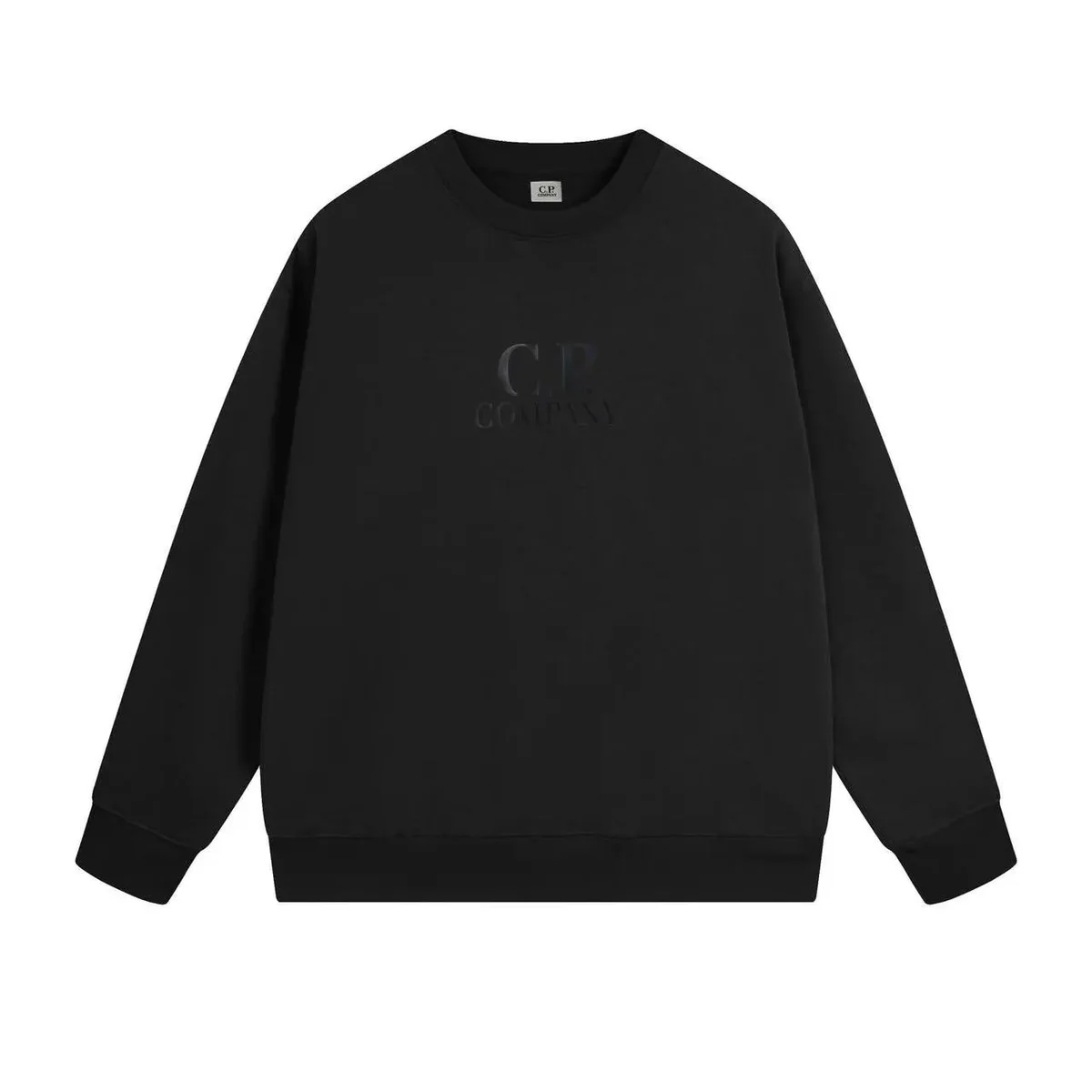 CP Company Black Monogram Sweatshirt