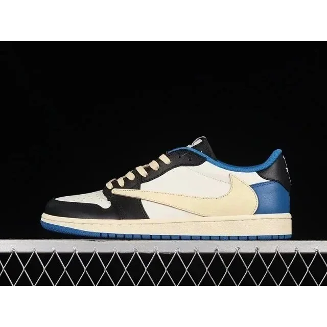 Nike Air Jordan 1 Low Sail/University Blue Sneakers