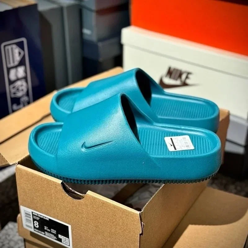 Nike Calm Slide Teal Blue Slippers