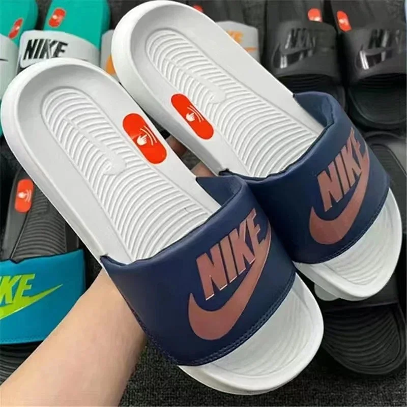 Nike Vicinity White/Team Red Slide Sandals