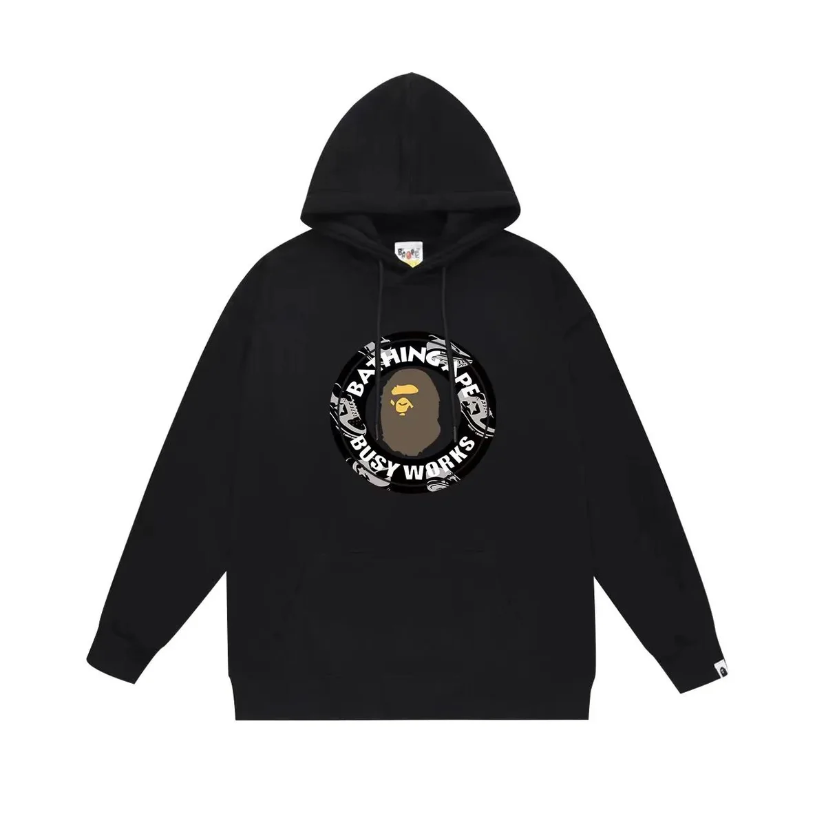 A Bathing Ape BAPE STA Black Hoodie