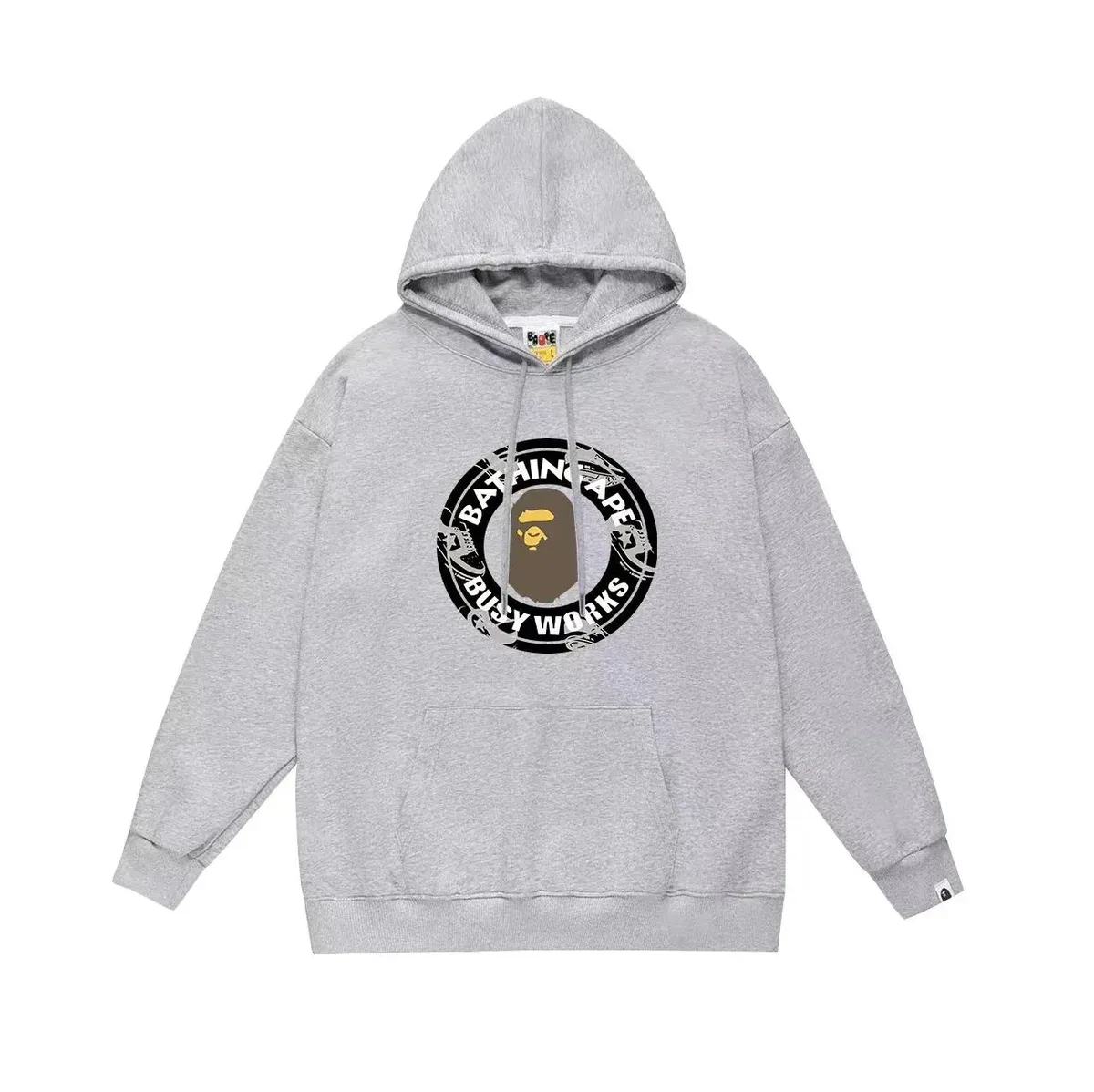 A Bathing Ape BAPE STA Grey Hoodie