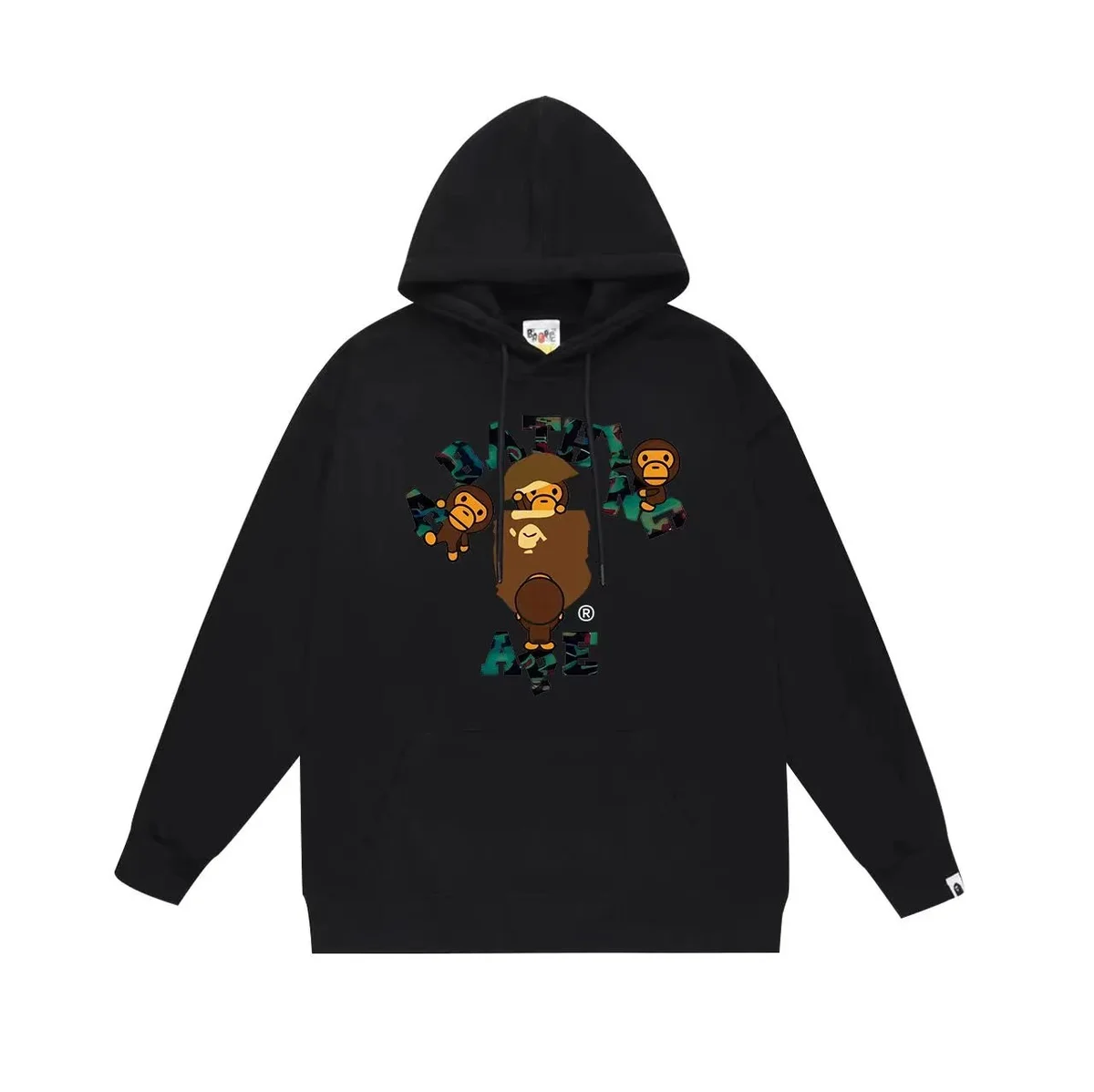 A Bathing Ape BAPE STA Black Hoodie