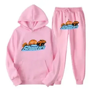 Pink Shooter Bear Tracksuit Set