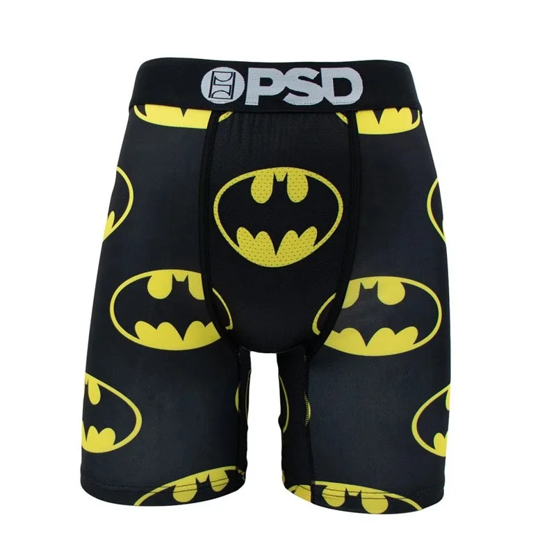 Batman Black & Yellow Boxer Briefs Underwear