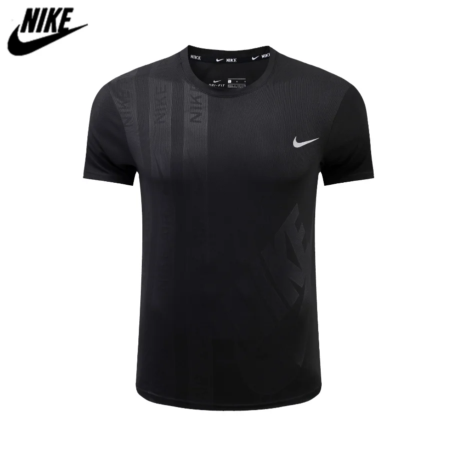 Nike Dri-FIT T-Shirt Black Solid Top