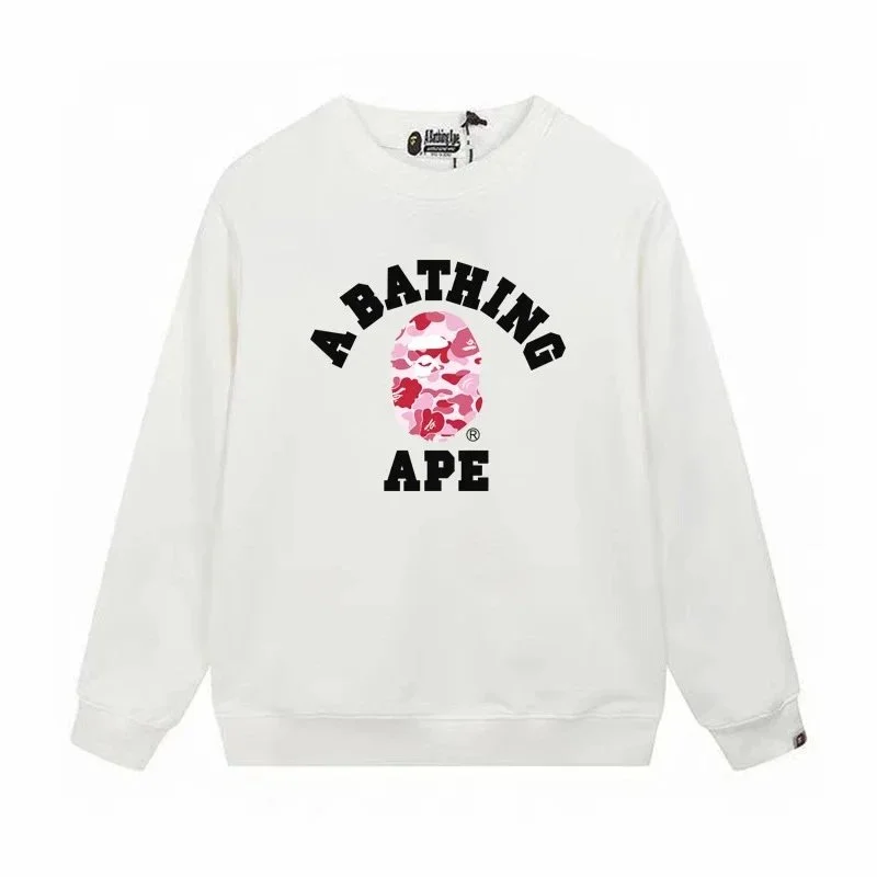 A Bathing Ape BAPE STA White Pink Camo Sweatshirt