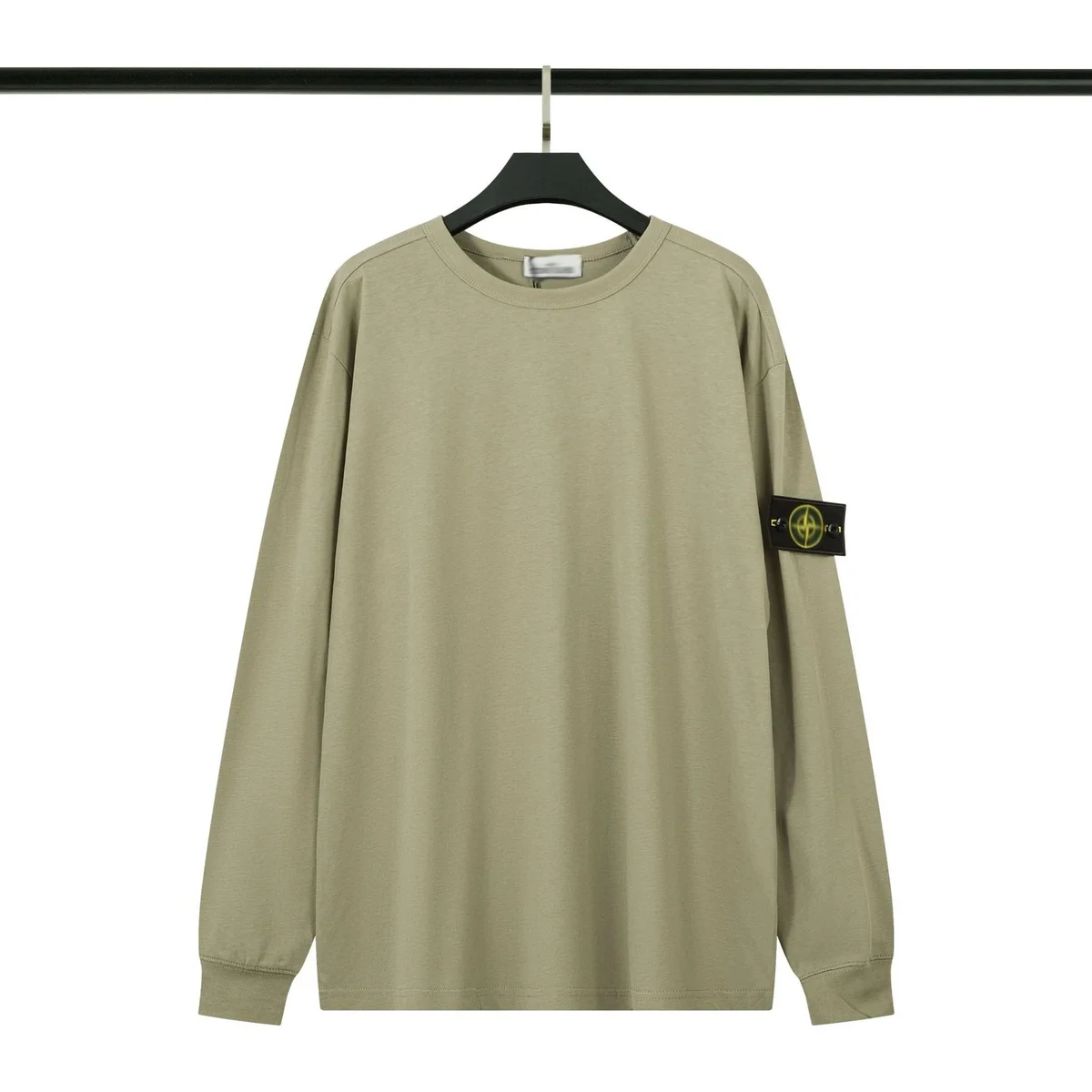 Stone Island 68-15 Olive Long Sleeve T-Shirt