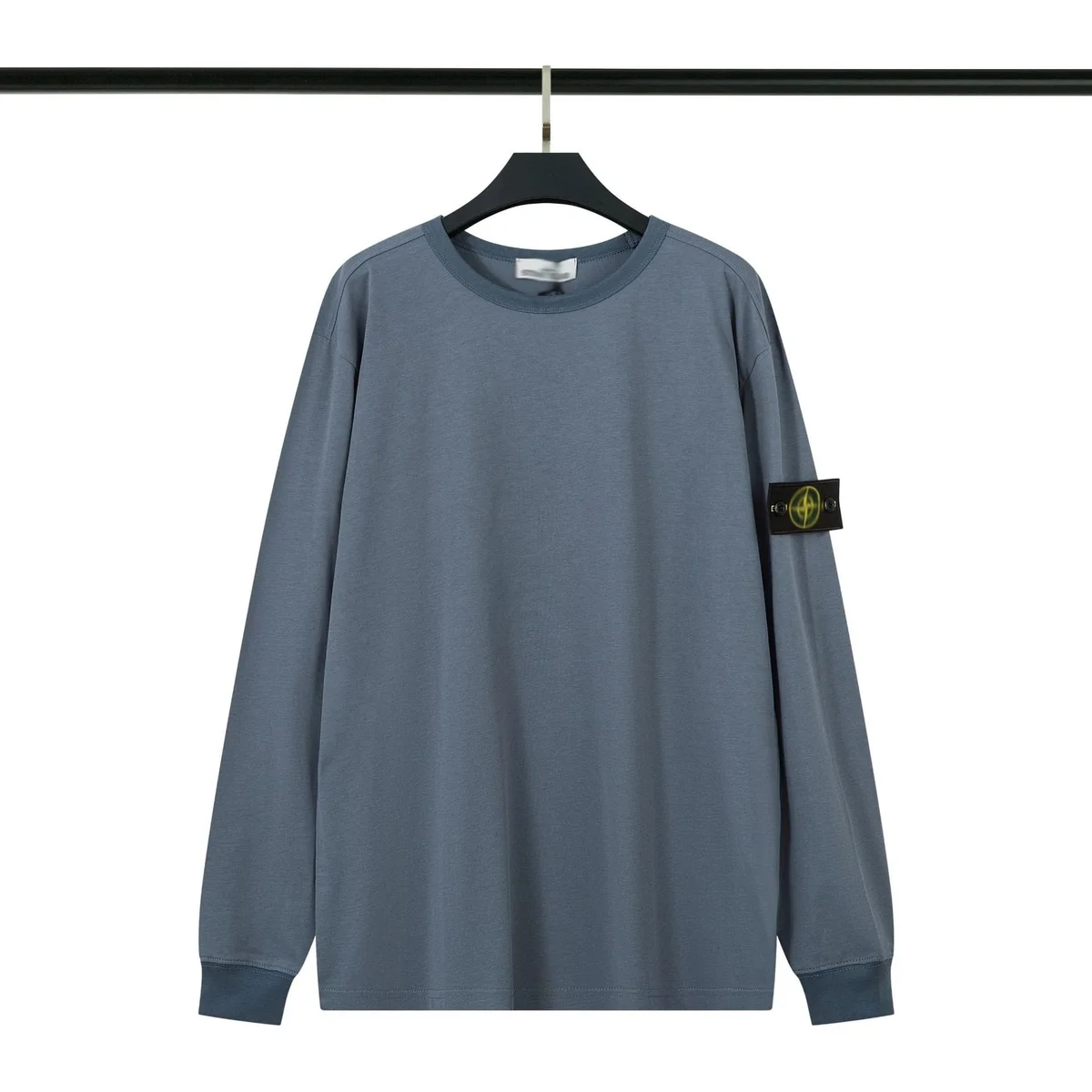 Stone Island 68-15 Grey Long Sleeve T-Shirt