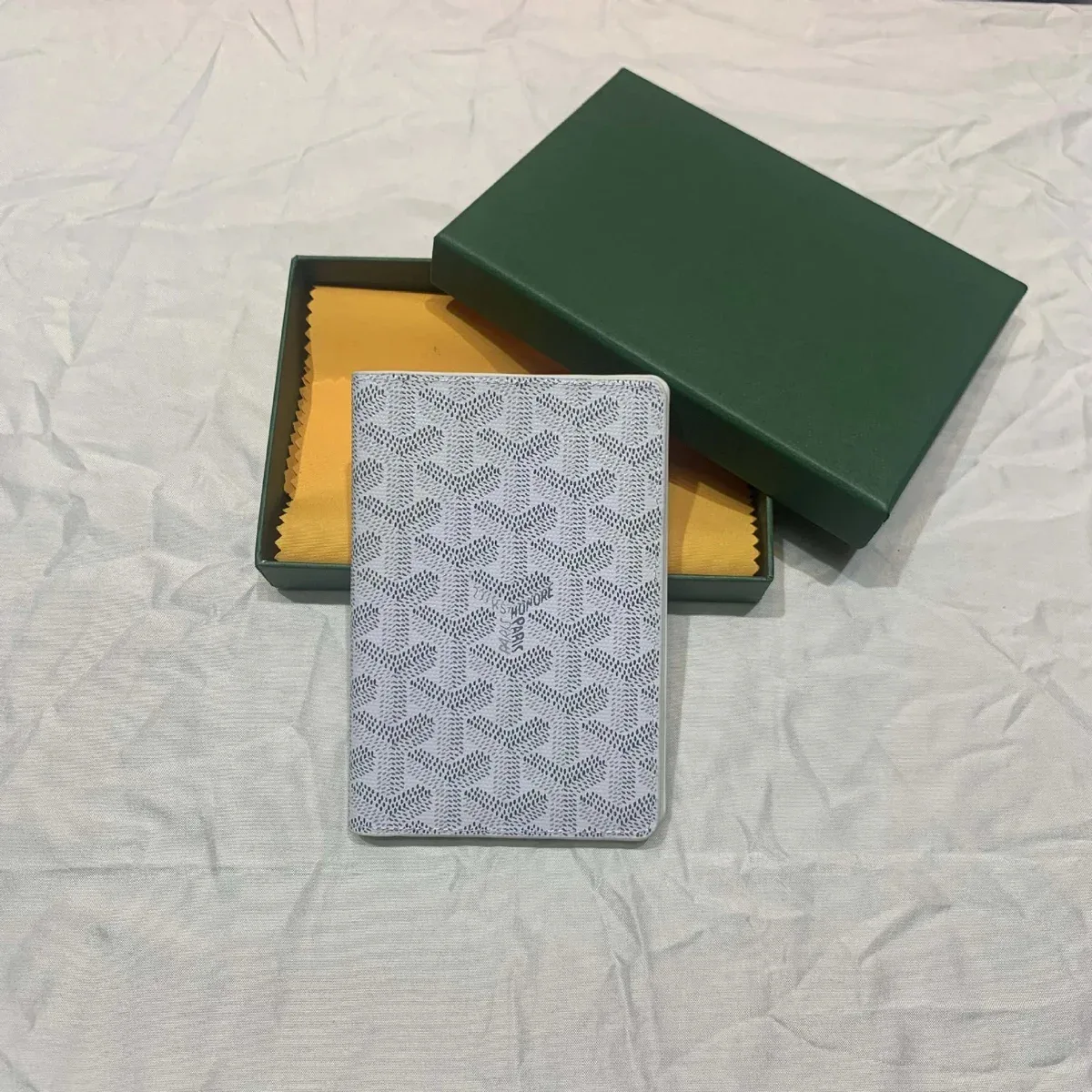 Goyard YARD Card Holder White