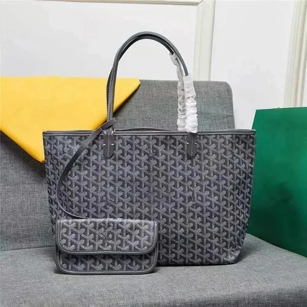 Goyard YARD Monogram Tote Bag Black