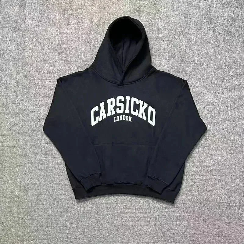 Carsicko London Black Oversized Hoodie