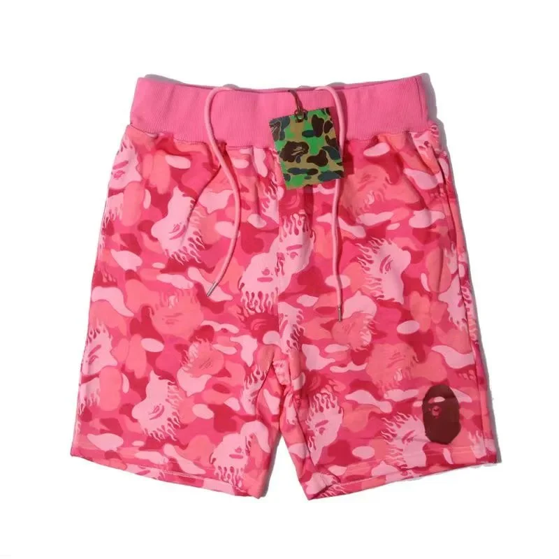 A Bathing Ape BAPE STA Pink Camo Shorts