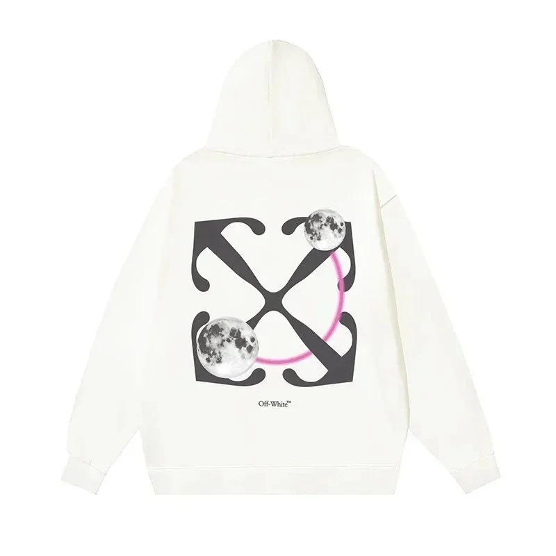 Off-White off-36 Moon Graphic Hoodie