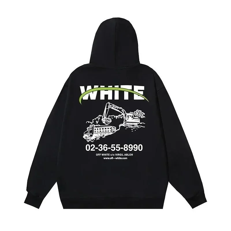 Off-White OW100 Shooter Black Hoodie